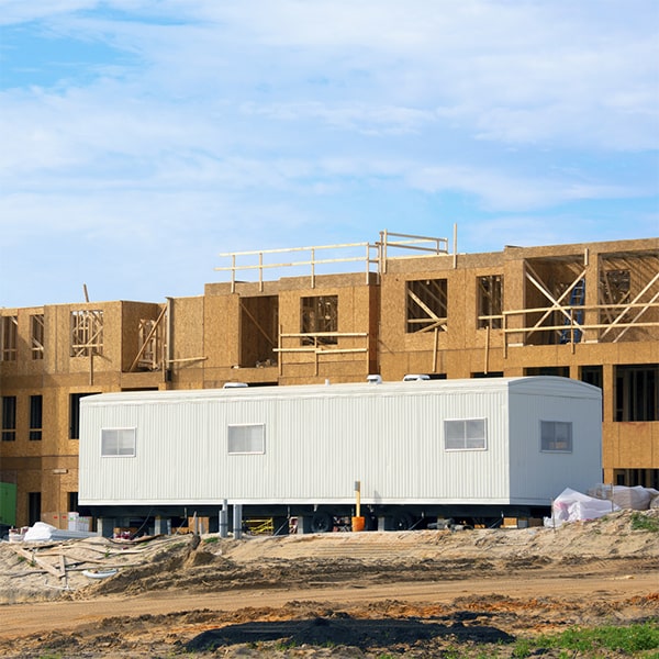 we offer a variety of design options to choose from for our construction site office trailers