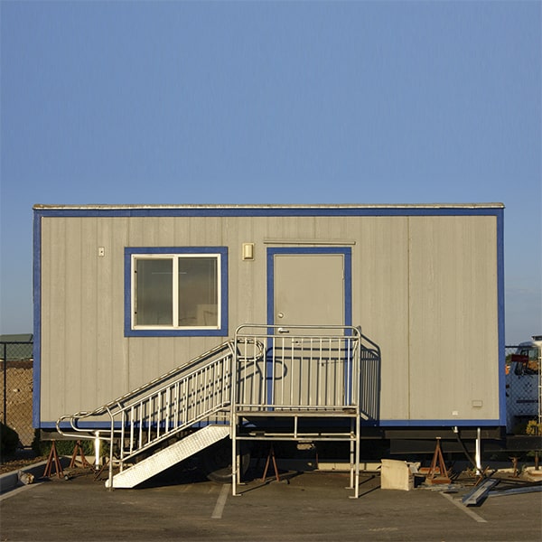 mobile office trailer rentals includes features like hvac, electrical outlets, and insulation in their rental trailers